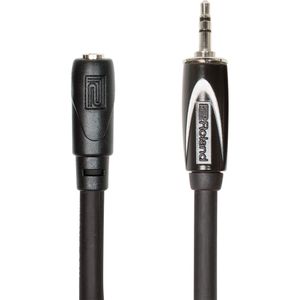 Roland Headphones Extension Cable - 3.5mm TRSF to 3.5mm TRSM, 25'