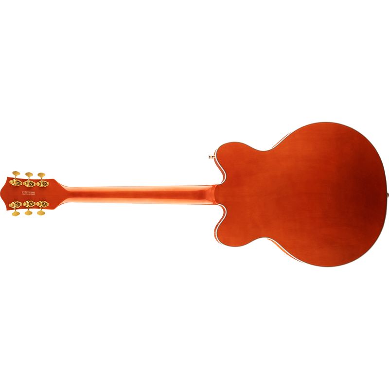 Gretsch G5422TG Electromatic Classic Hollow Body Double Cut Guitar with Bigsby Laurel Orange Stain Cosmo Music