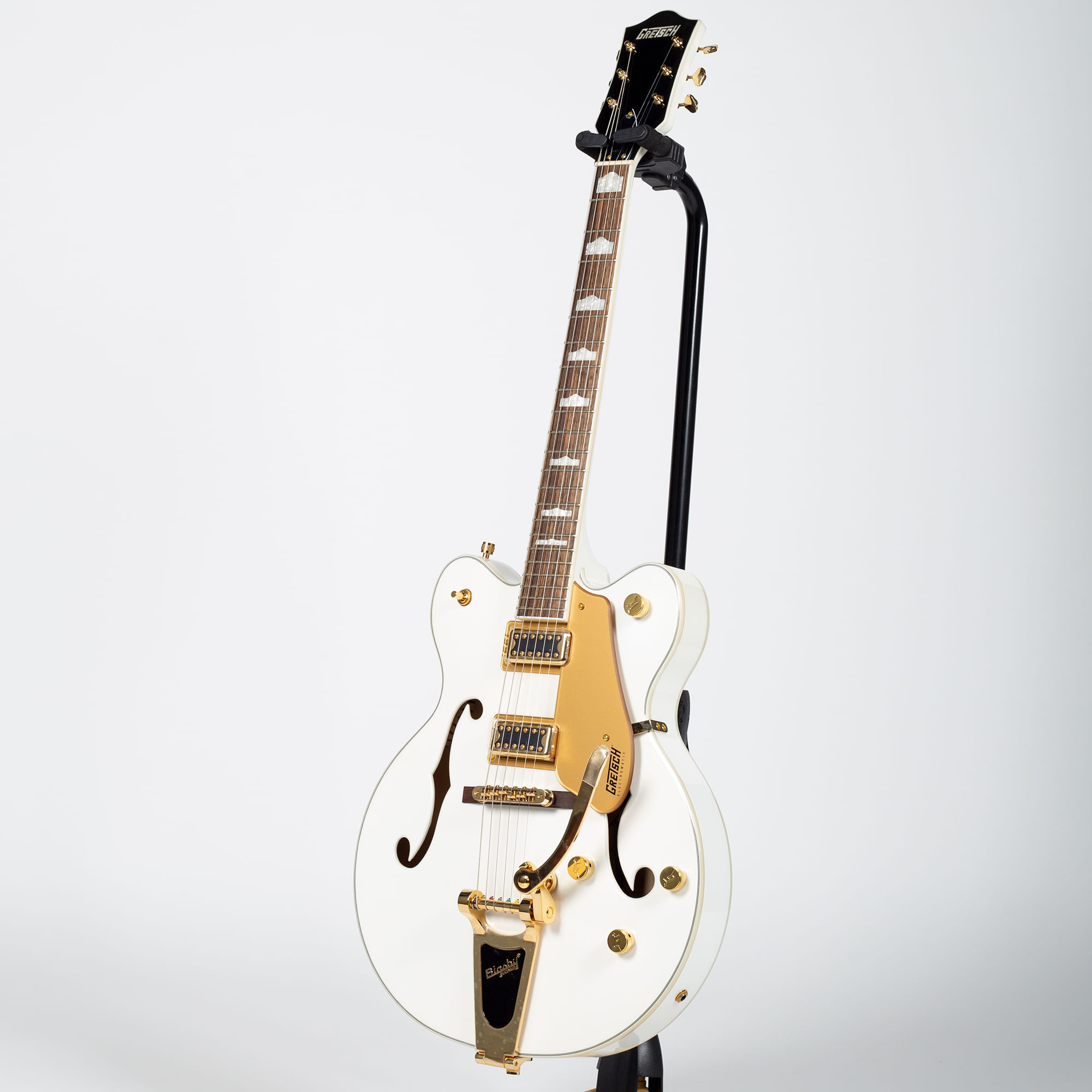 Gretsch G5422TG Electromatic Classic Hollow Body Double-Cut Guitar with  Bigsby - Laurel, Snowcrest White