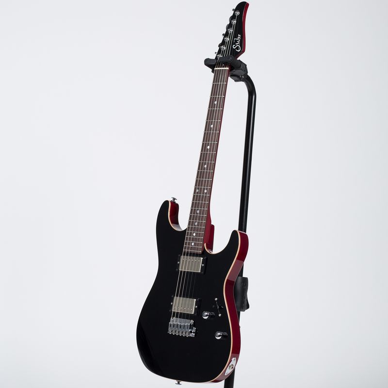 Suhr Pete Thorn Signature Electric Guitar - Genuine Mahogany, Black