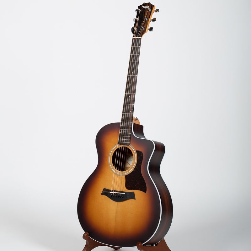 Taylor 214ce - Sitka Spruce / Layered Koa, Shaded Edgeburst