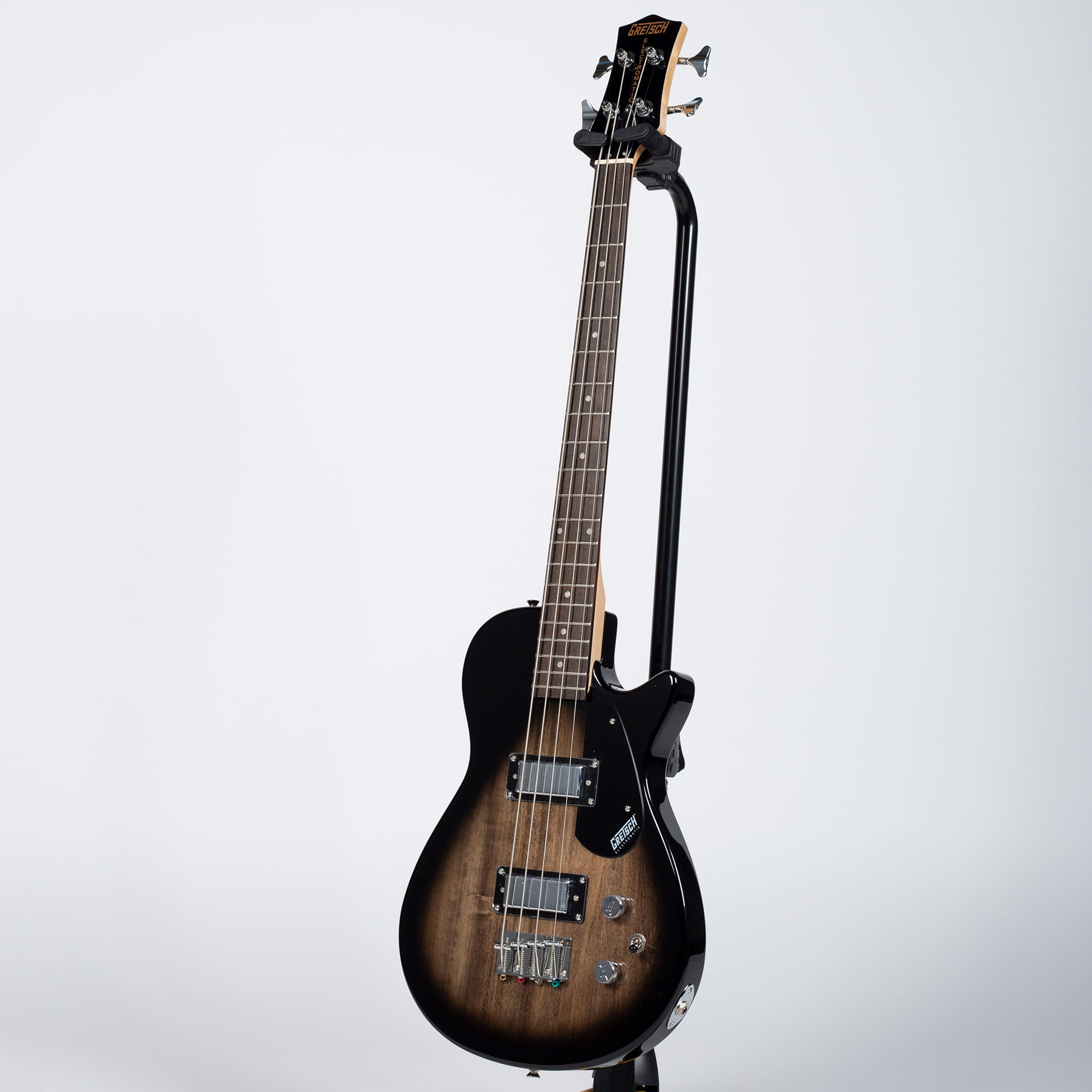 Gretsch G2220 Electromatic Junior Jet Bass II Short-Scale Guitar - Black  Walnut, Bristol Fog
