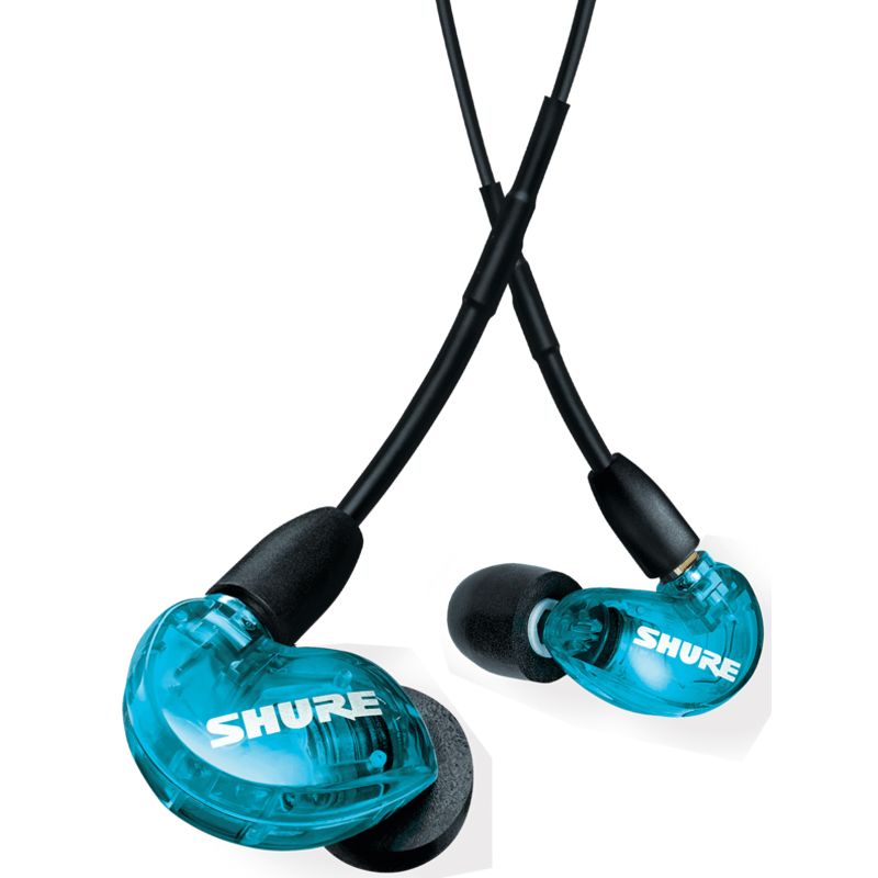 Shure SE215 Special Edition Sound Isolating Earphones - Blue/Black