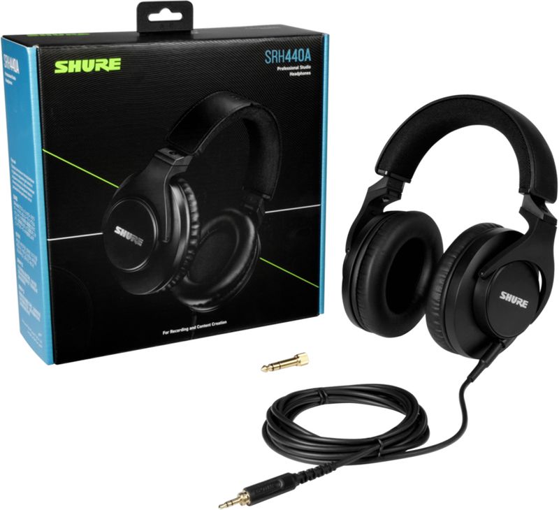 Shure SRH440A Professional Studio Headphones - Cosmo Music