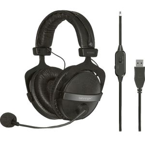 Behringer HLC660U USB Stereo Headphones with Built-In Microphone
