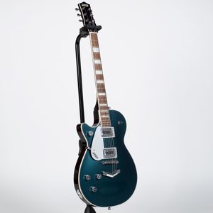 Gretsch G5220LH Electromatic Jet BT Single-Cut Electric Guitar - Laurel, Jade Gray Metallic, Left