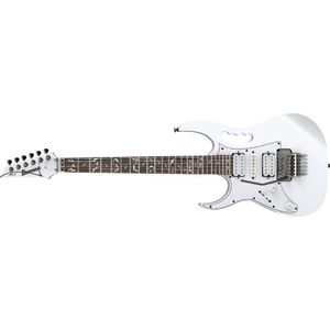 Ibanez JEMJRL Steve Vai Signature Electric Guitar - White, Left