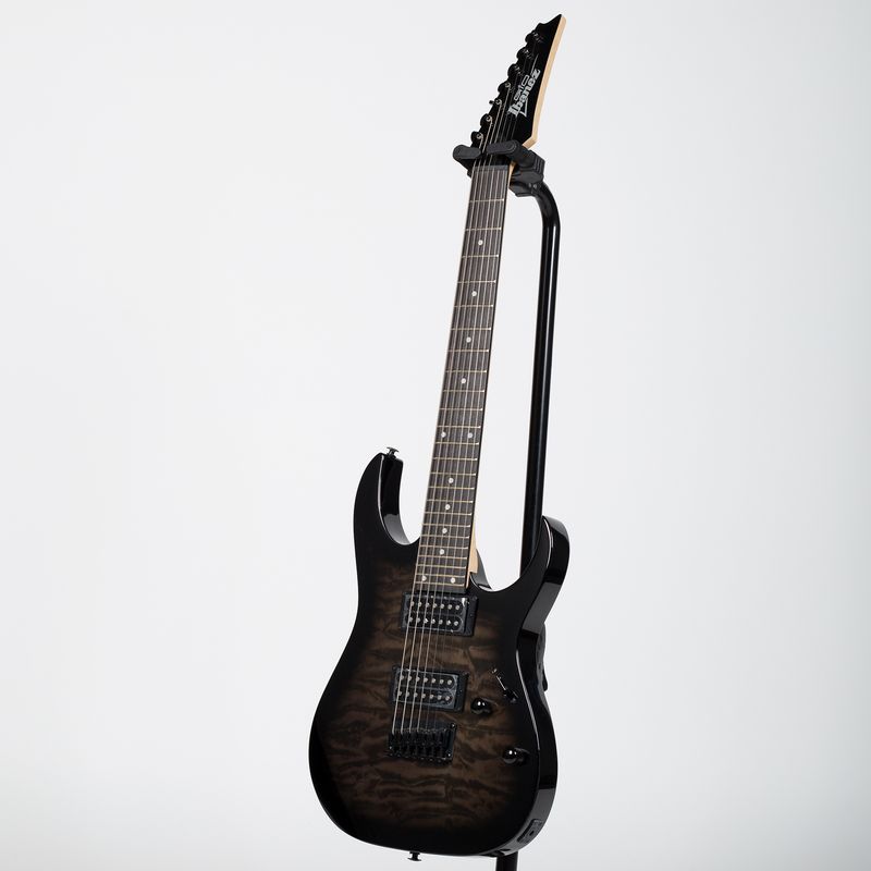 Ibanez RG Gio Series 7-String Electric Guitar - Transparent Black