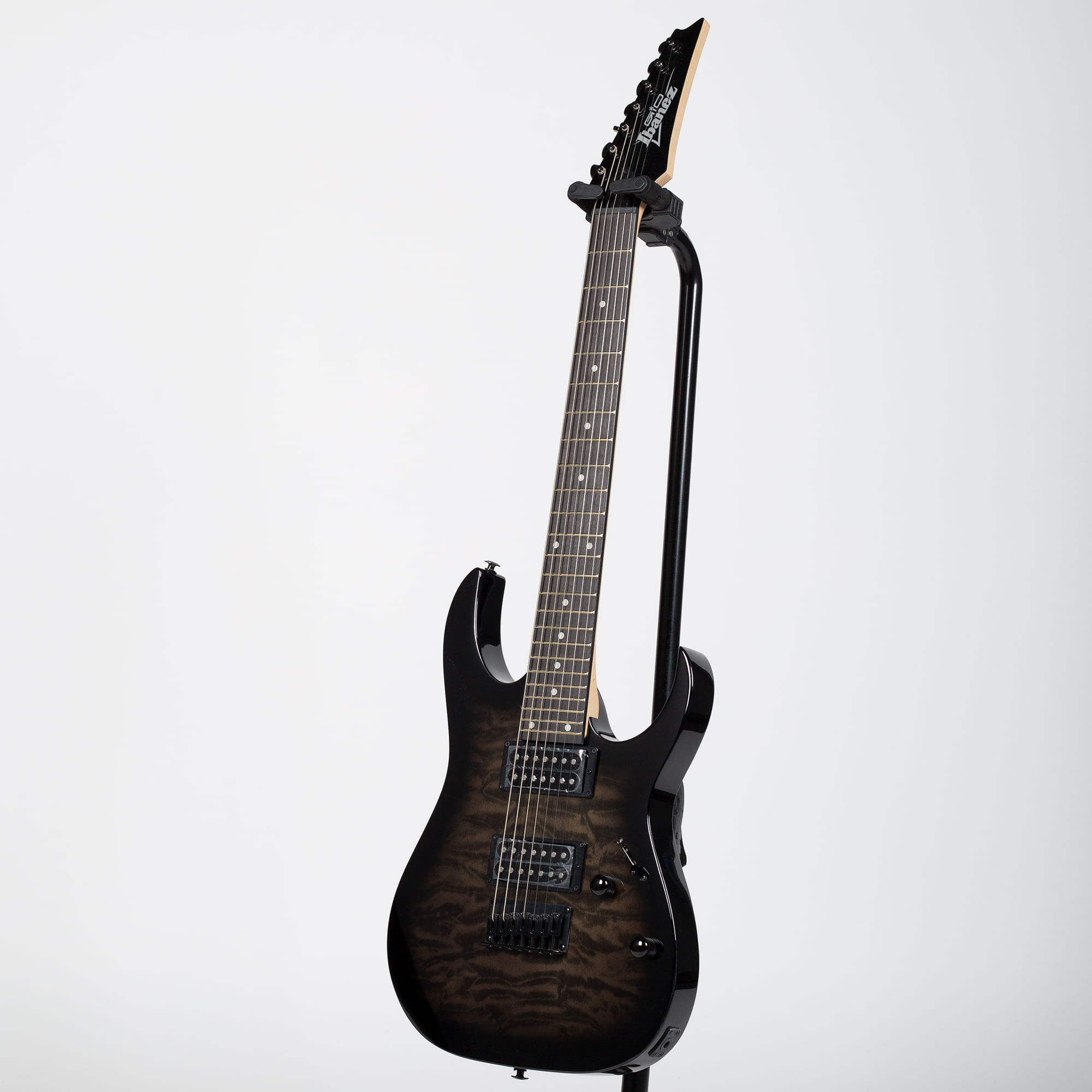 Ibanez RG Gio Series 7-String Electric Guitar - Transparent Black Sunburst