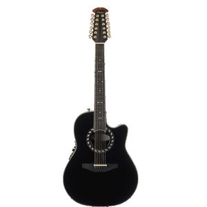 Ovation Standard Balladeer 12 String Acoustic - Black