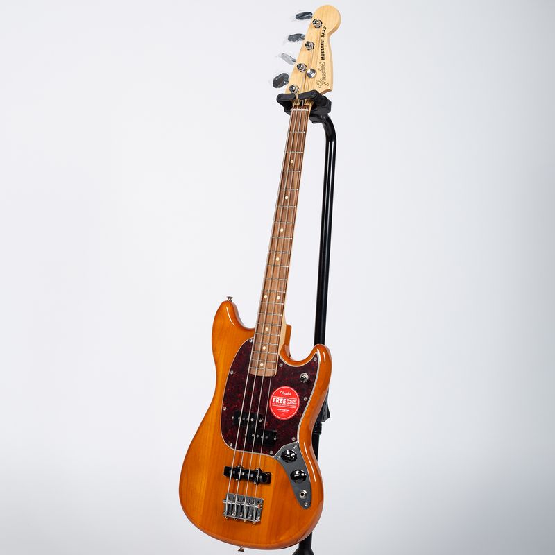 Fender Player Mustang Bass PJ - Aged Natural - Cosmo Music