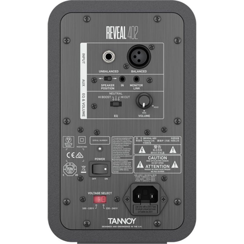 Tannoy Reveal 402 Studio Monitor - 4