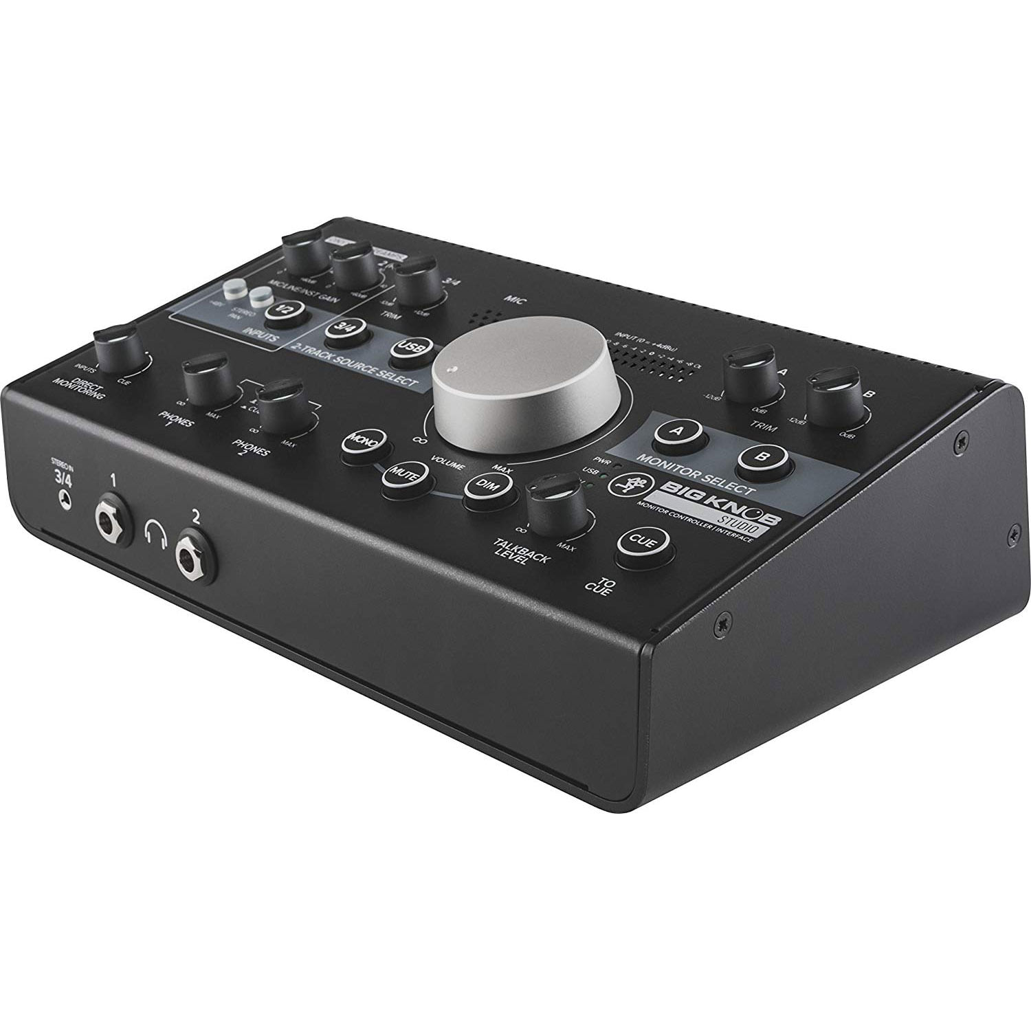 Mackie big knob desktop deals studio monitor system