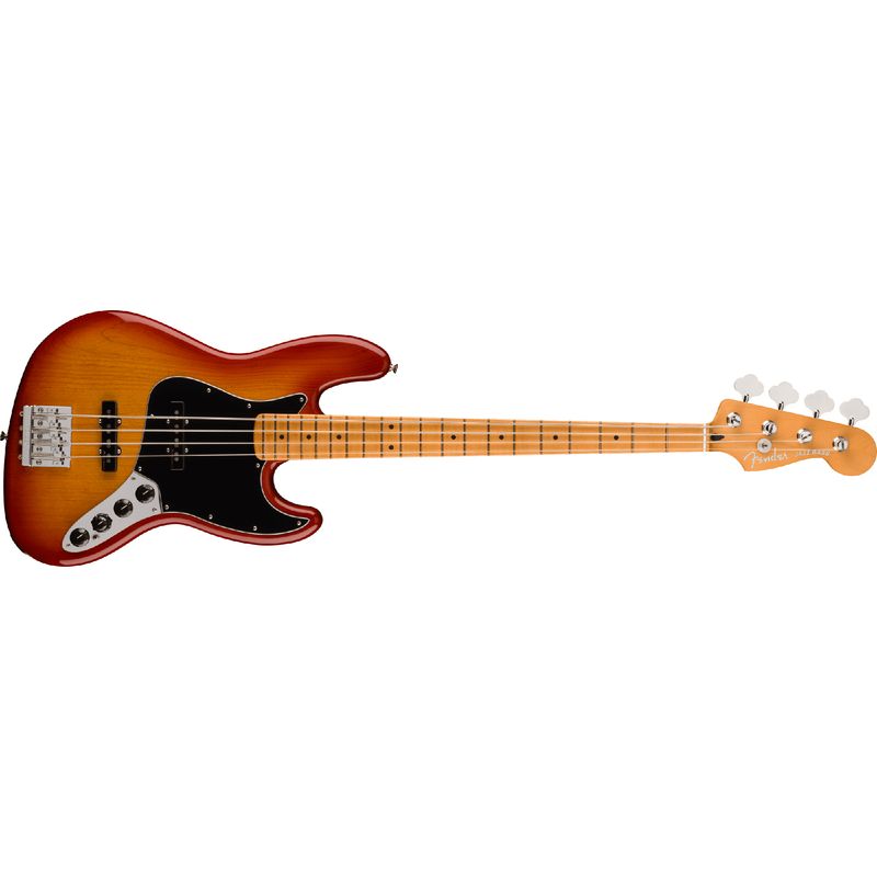 Fender Player Plus Jazz Bass - Maple, Sienna Sunburst - Cosmo Music