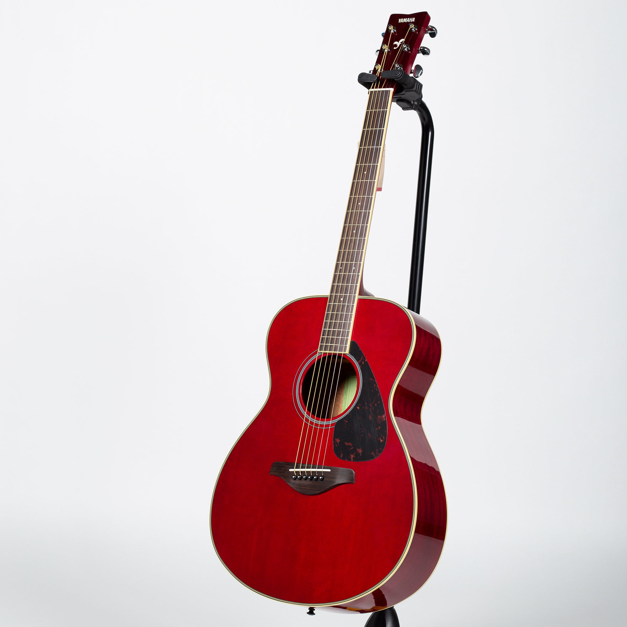 Yamaha FS820 Small Body Acoustic Guitar - Ruby Red - Cosmo Music