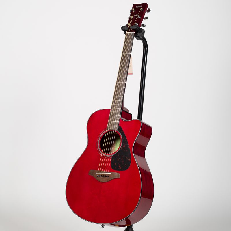 Yamaha Fsx800c Acoustic Electric Guitar Ruby Red Cosmo Music