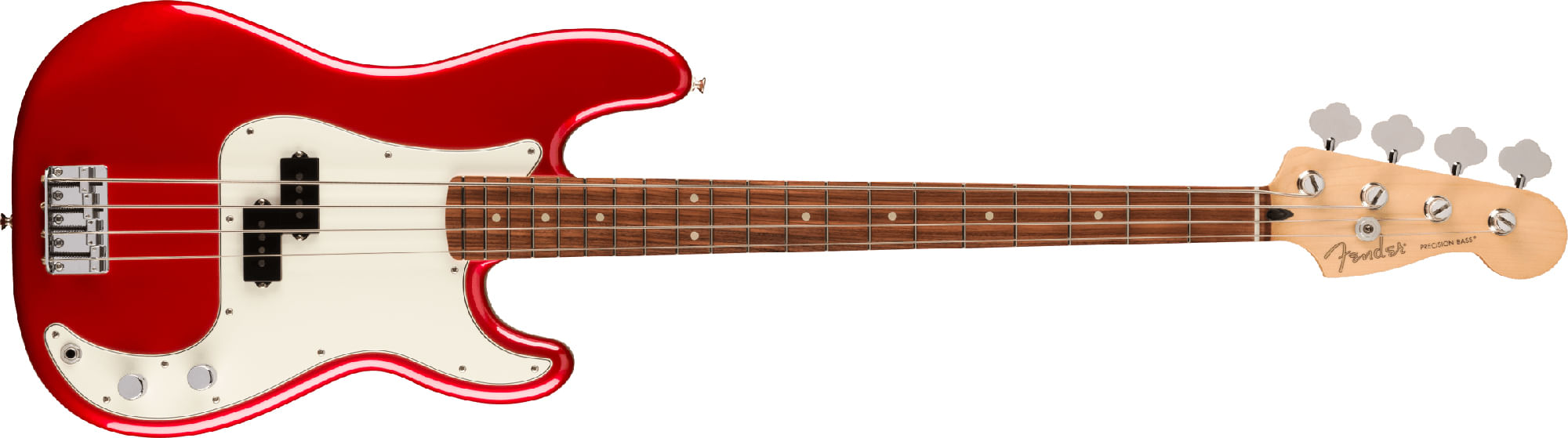 Fender Player Precision Bass - Pau Ferro, Candy Apple Red