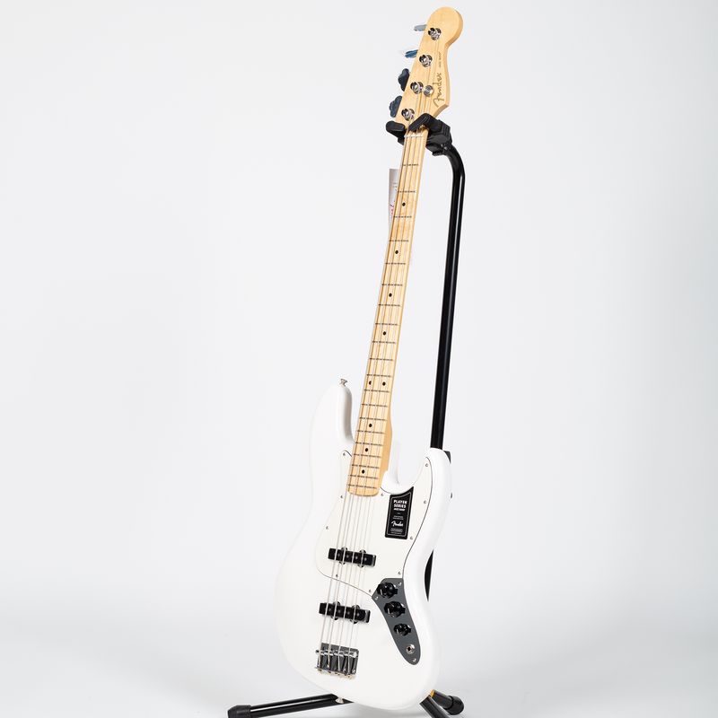 Fender Player Jazz Bass - Maple, Polar White - Cosmo Music