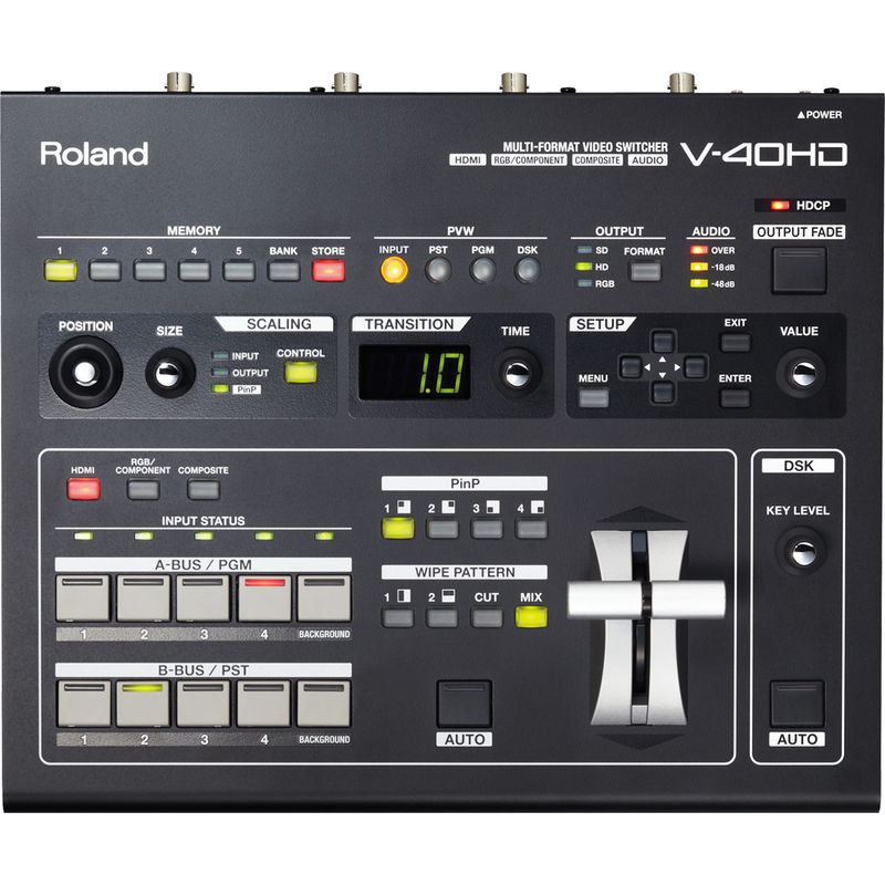 Roland V-40HD Multi-Format Video Switcher