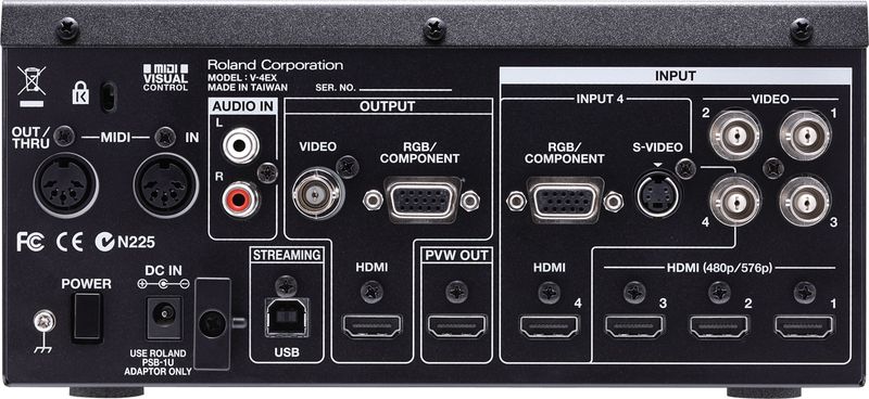 Roland V-4EX 4-Channel Digital Video Mixer with Effects