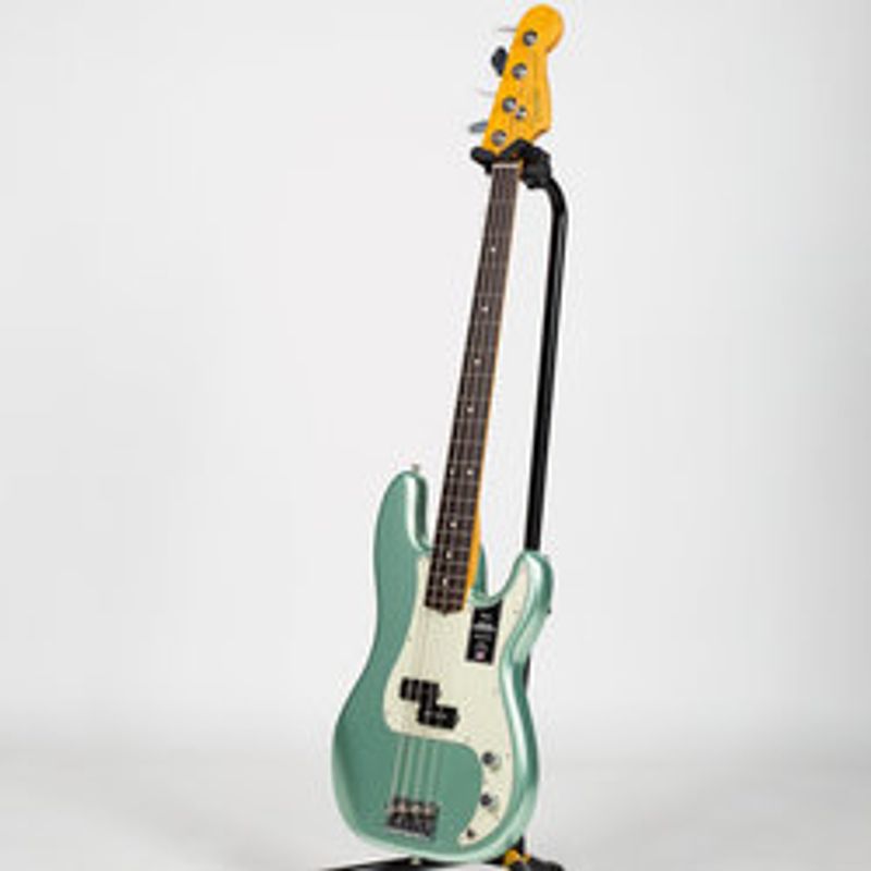 Fender American Professional II Precision Bass - Rosewood, Mystic Surf Green