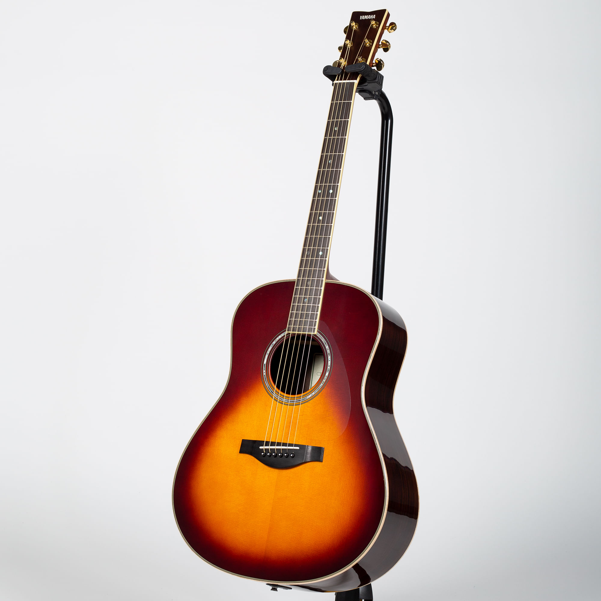 Yamaha LL-TA TransAcoustic Jumbo Acoustic Guitar - Brown Sunburst