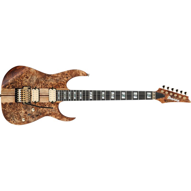 Ibanez RG Premium Electric Guitar - Antique Brown Stained Flat