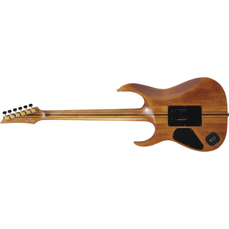 Ibanez RG Premium Electric Guitar Antique Brown Stained Flat