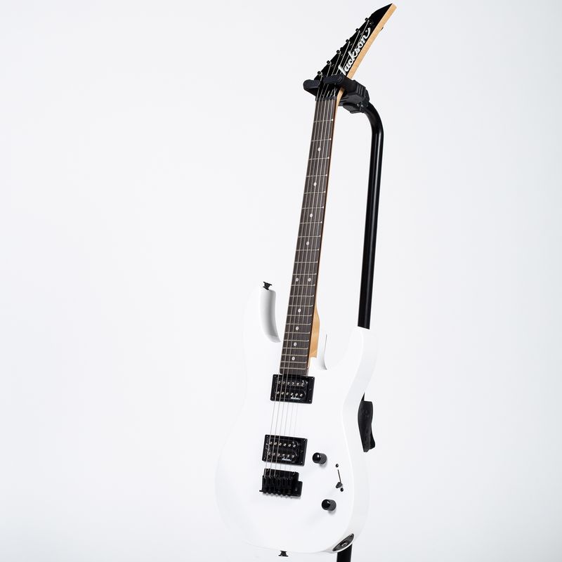 Jackson JS Series Dinky JS11 Electric Guitar - Amaranth, Snow