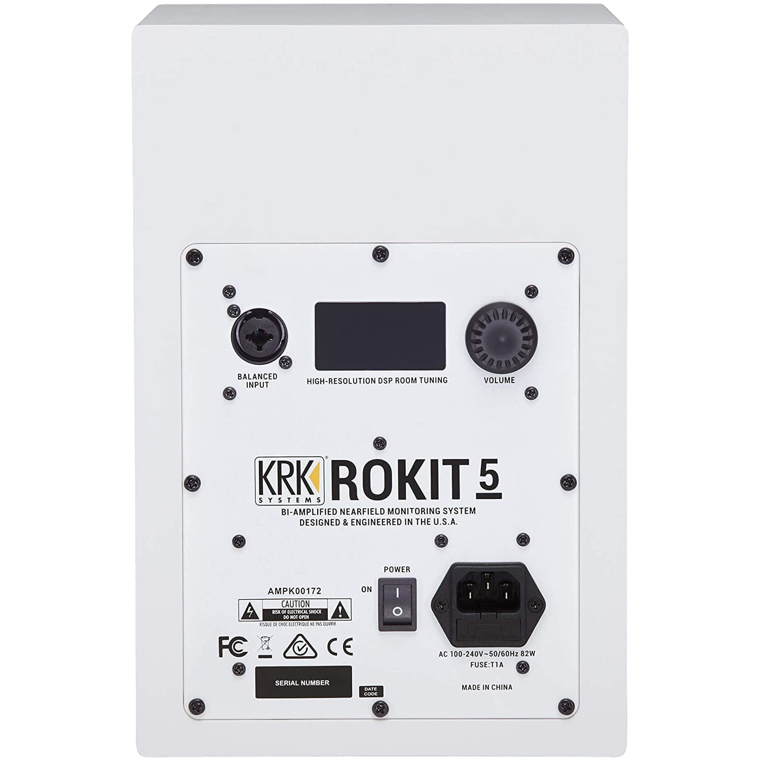 KRK Rokit 5 G4 Powered Studio Monitor - White - Cosmo Music