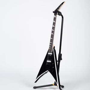 Jackson JS Series King V JS32 Electric Guitar - Amaranth, Black/White Bevels