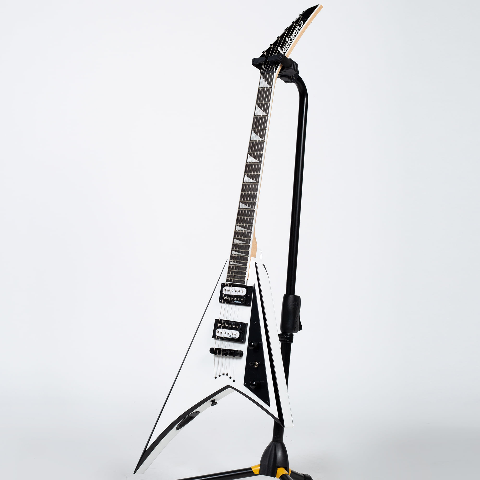 Dean Guitar Jackson JS32 King V Electric Guitar - White W/Black