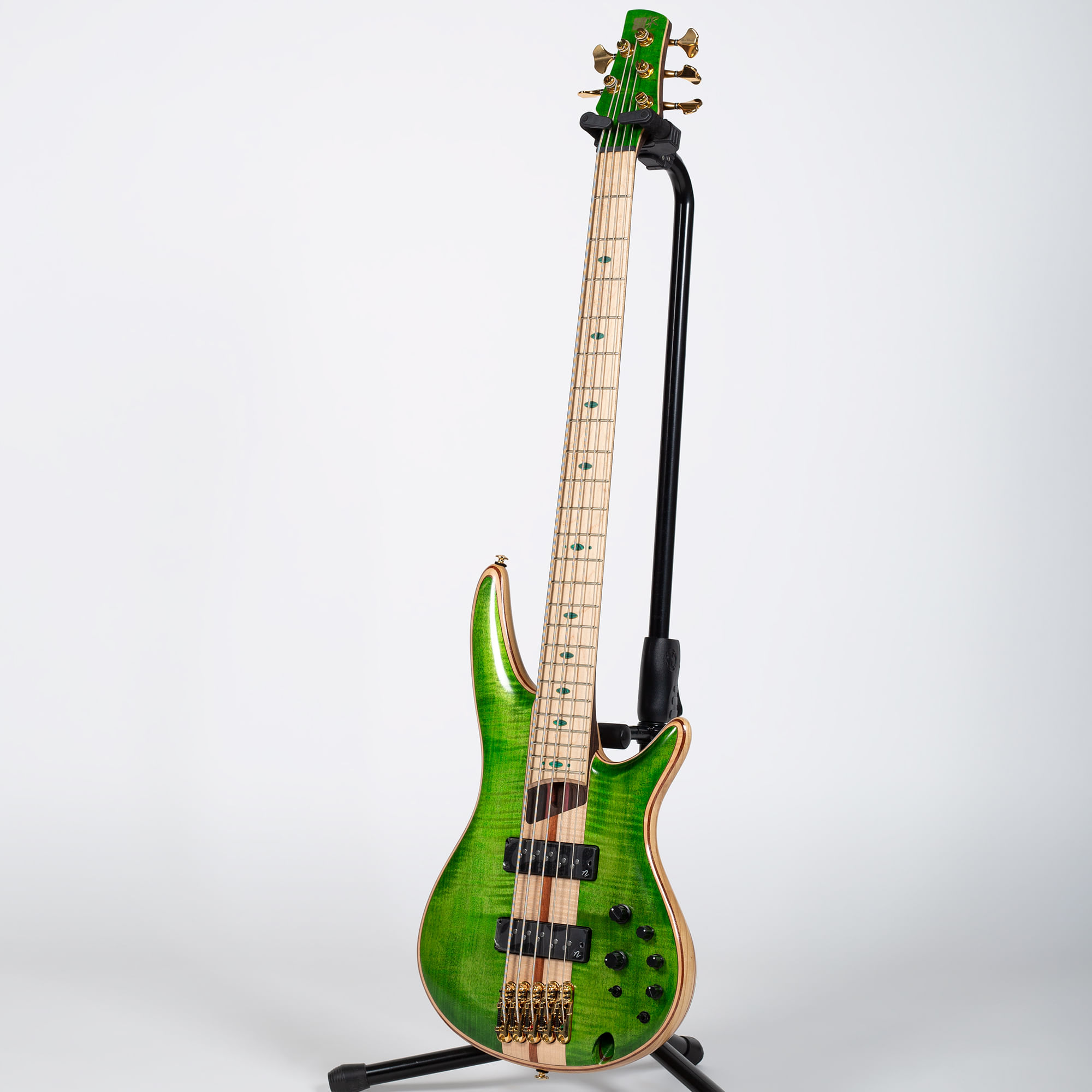 Ibanez SR Premium 5-String Electric Bass - Emerald Green Low