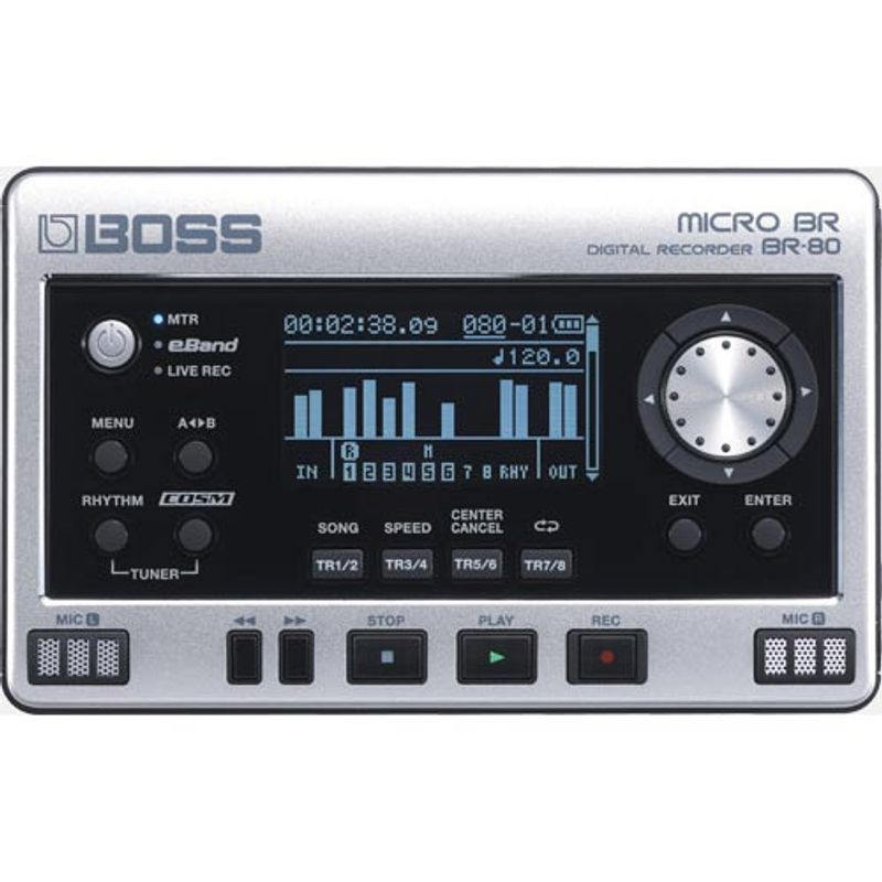 BOSS BR-80 Digital Recorder | Cosmo Music - Cosmo Music