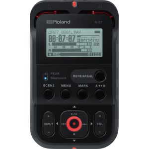 Roland R-07 High Resolution Audio Recorder - Black