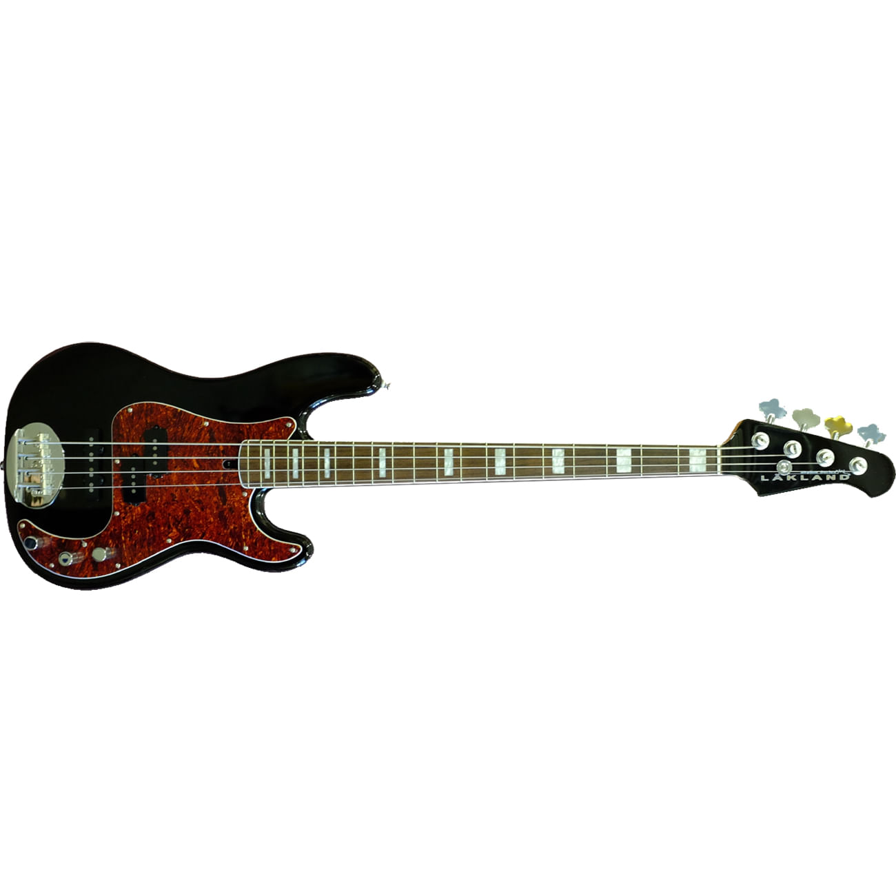 Lakland Skyline Series 44-64 Custom PJ Bass Guitar - Black - Cosmo