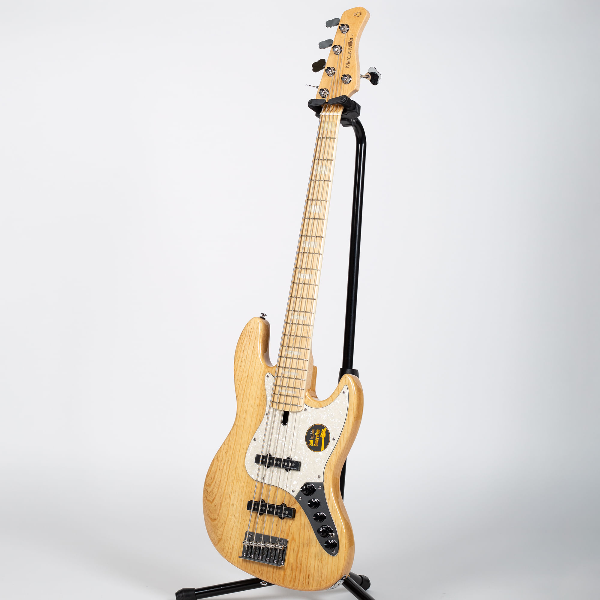 Sire Marcus Miller V7 2nd Generation 5-String Bass Guitar - Swamp Ash,  Natural