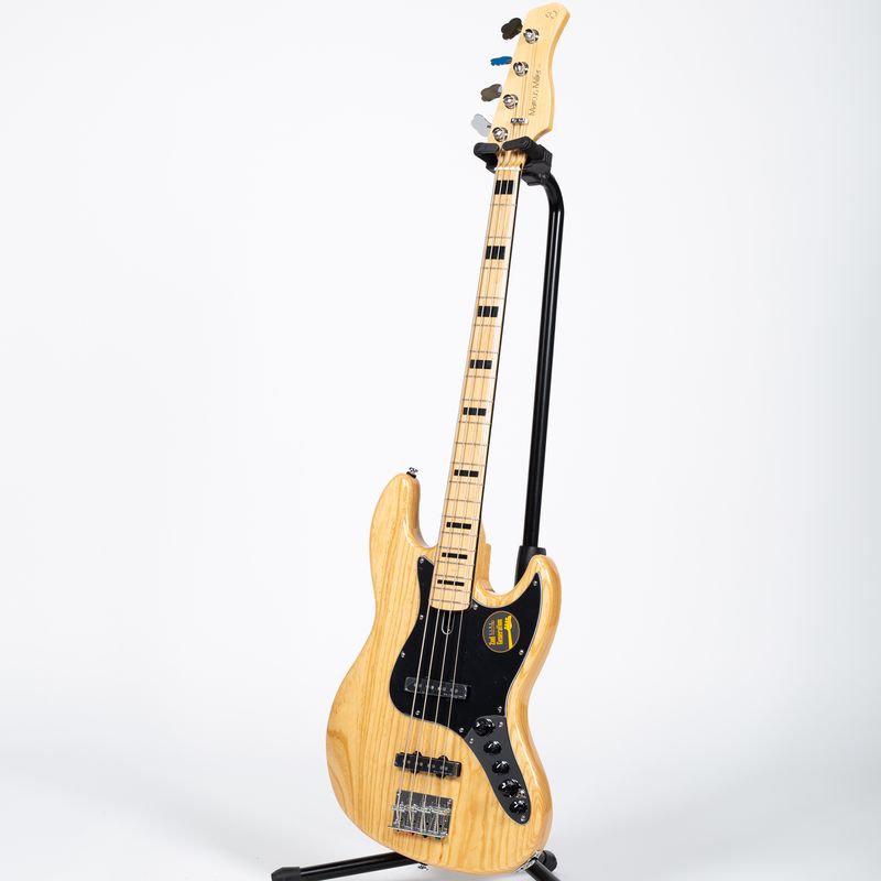 Sire Marcus Miller V7 Vintage 2nd Generation Bass Guitar - Swamp Ash,  Black, Natural