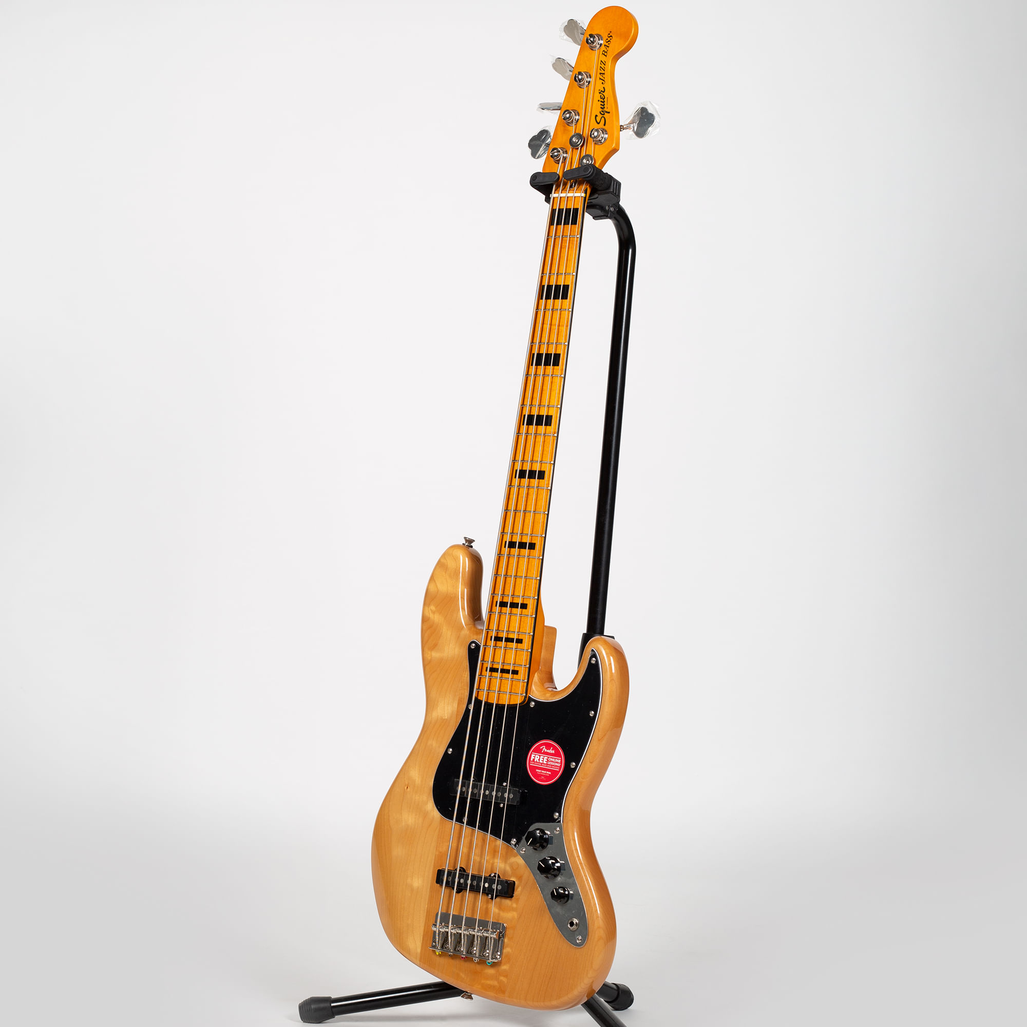 Squier Classic Vibe 70s Jazz Bass V - Maple, Natural