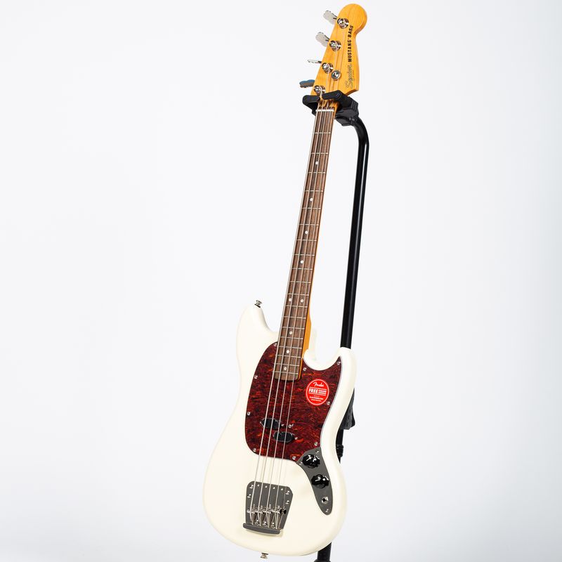 Squier Classic Vibe 60s Mustang Bass - Laurel, Olympic White