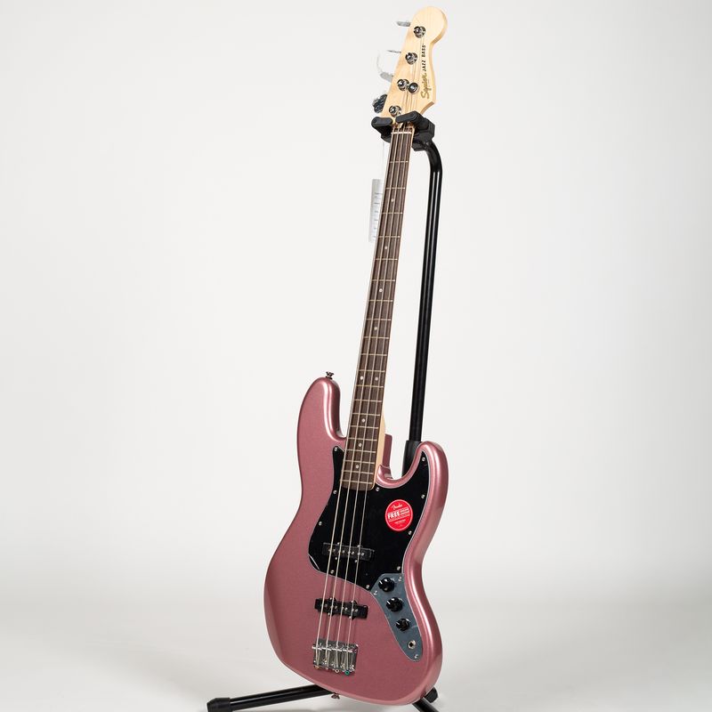 Squier Affinity Series Jazz Bass - Laurel, Burgundy Mist