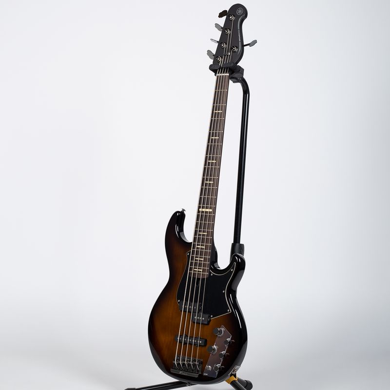 Yamaha BB735A 5-String Electric Bass Guitar - Dark Coffee Sunburst