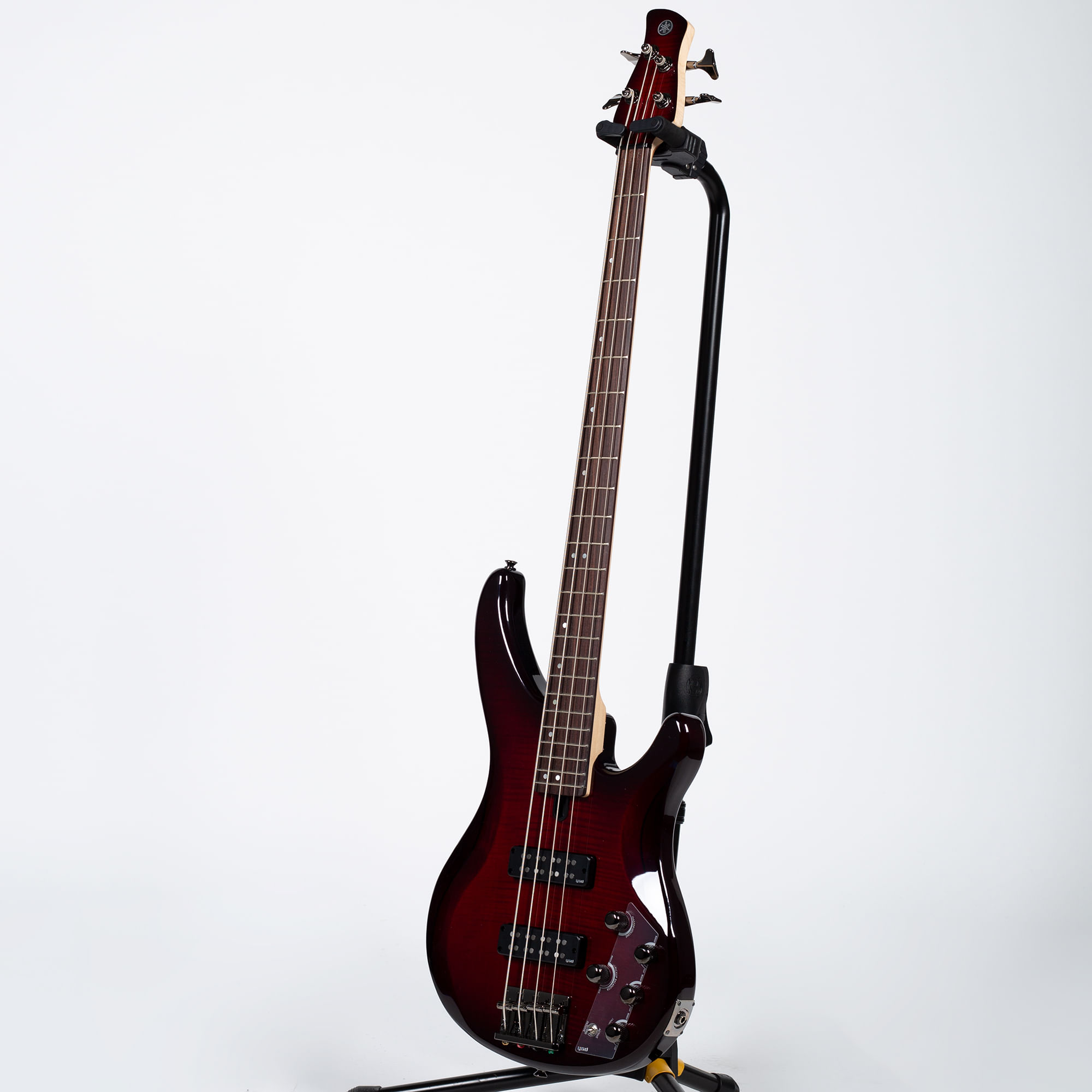 Yamaha TRBX604FM Bass Guitar - Dark Red Burst - Cosmo Music