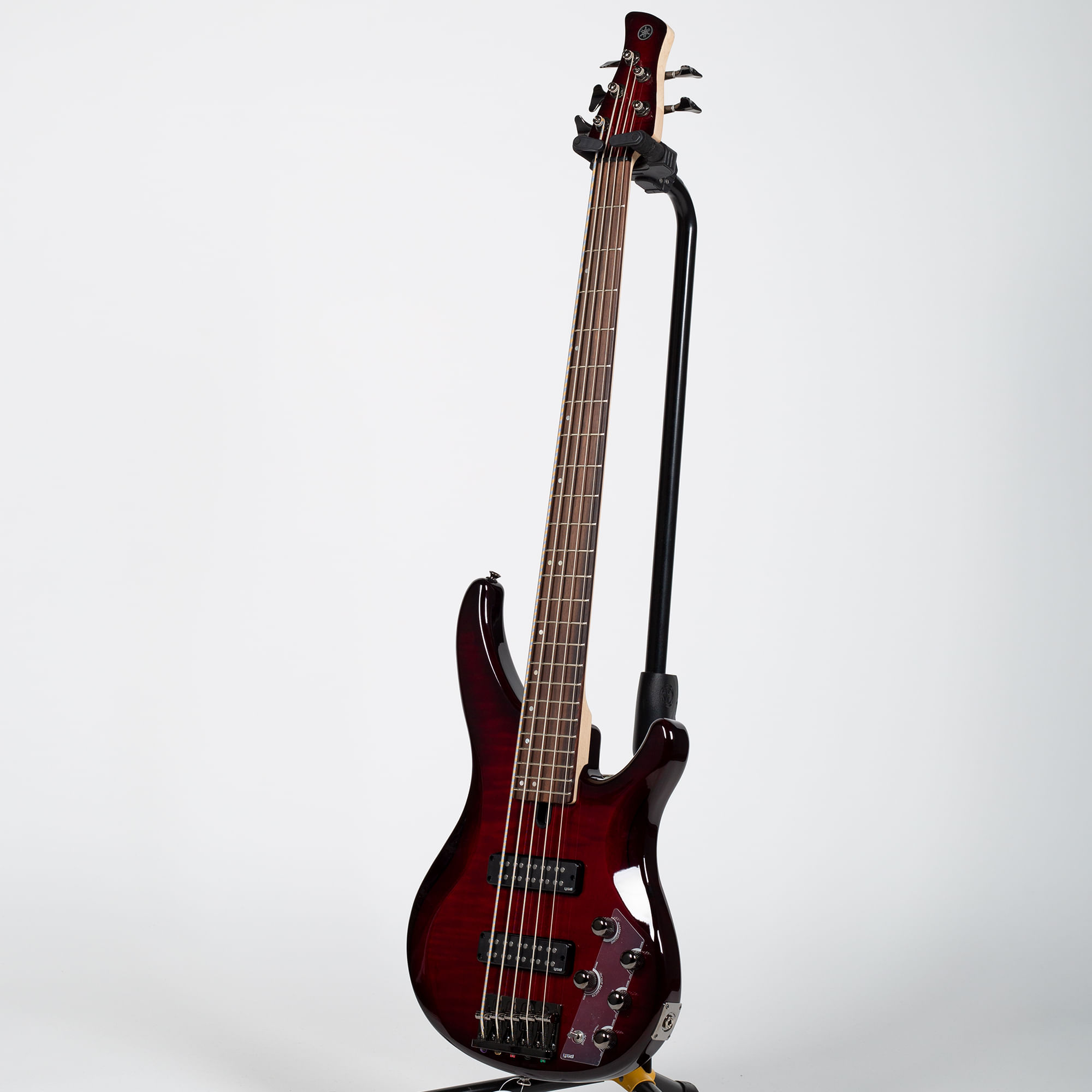 Yamaha TRBX605FM Bass Guitar - Dark Red Burst