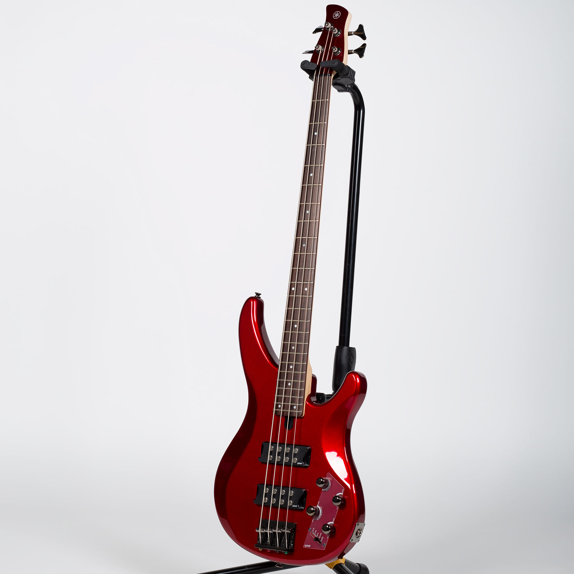 Yamaha TRBX304 Solid Mahogany Bass Guitar - Candy Apple Red