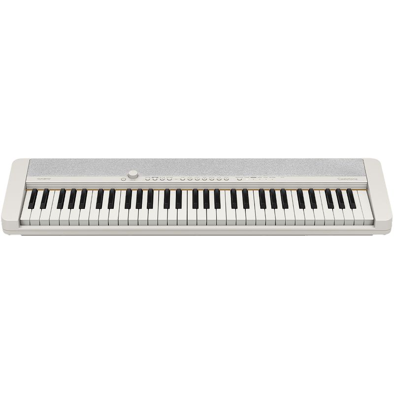 Casio CT-S1 61-Key Portable Keyboard - White - Cosmo Music