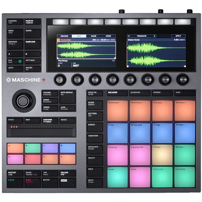 Native Instruments Maschine Plus Standalone Production and Performance  Instrument