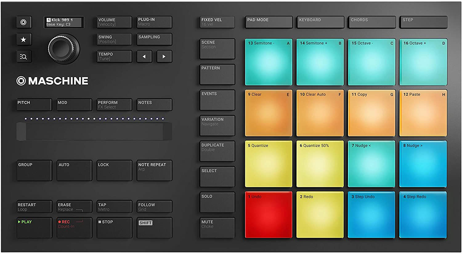 Native Instruments Maschine Mikro MK3 Production System - Cosmo Music |  Canada's #1 Music Store - Shop, Rent, Repair