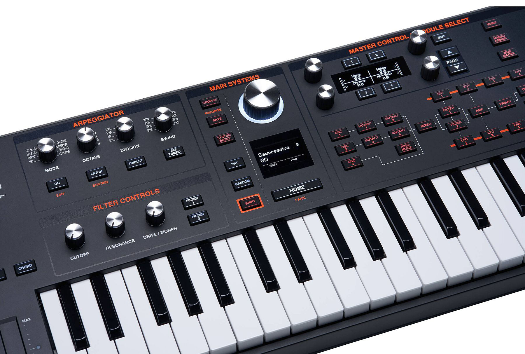 ASM Hydrasynth Explorer 8-Voice Digital Polyphonic Aftertouch Keyboard  Synthesizer - Cosmo Music | Canada's #1 Music Store - Shop, Rent, Repair