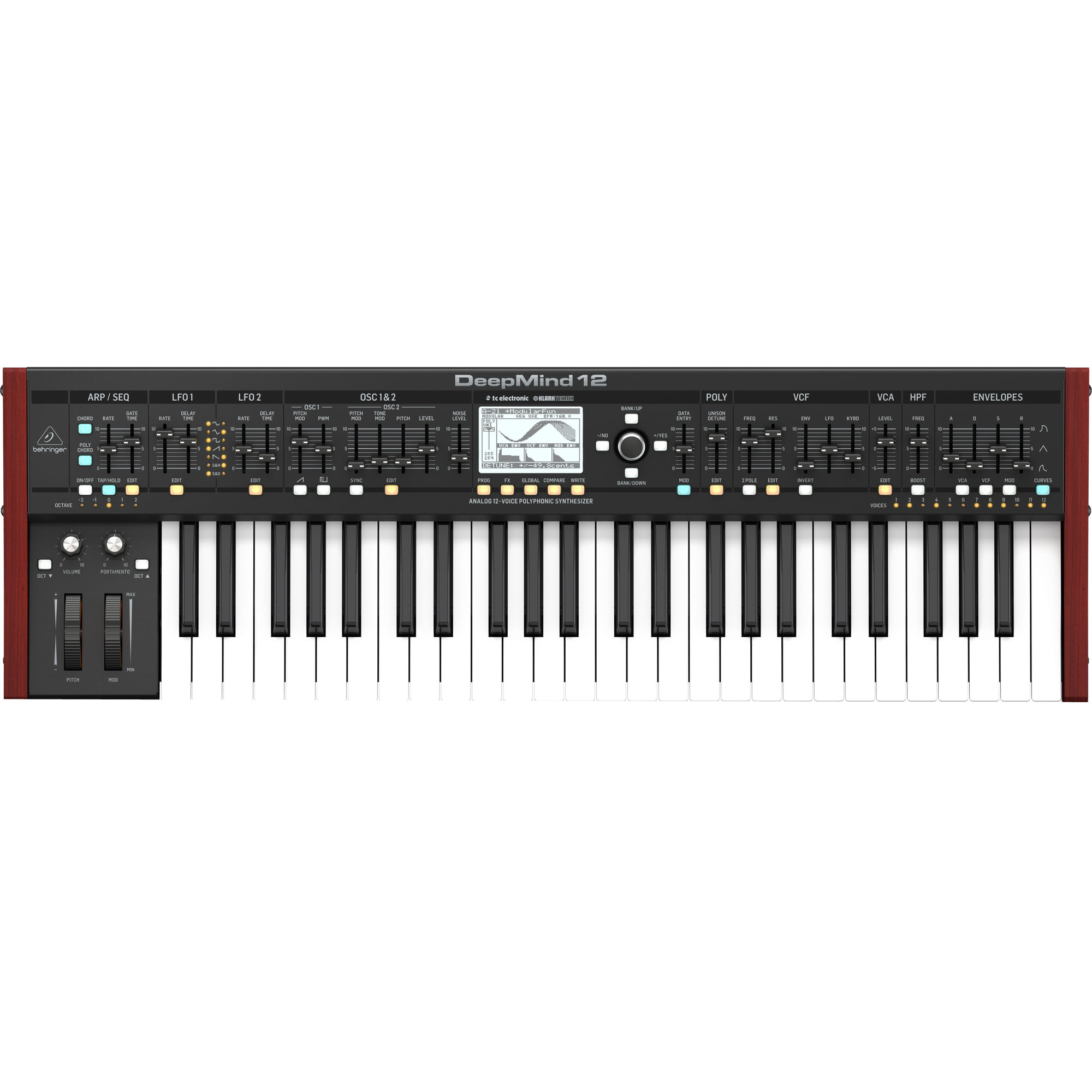 Behringer DeepMind 12 49-Key 12-Voice Analog Synthesizer - Cosmo Music |  Canada's #1 Music Store - Shop, Rent, Repair